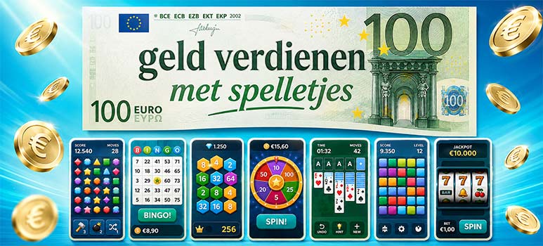 Geld verdienen met spelletjes en online games