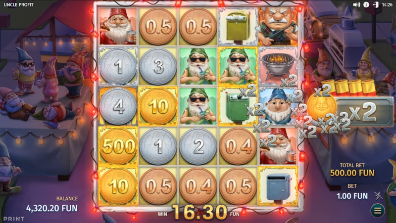 Uncle Profit Bonus game
