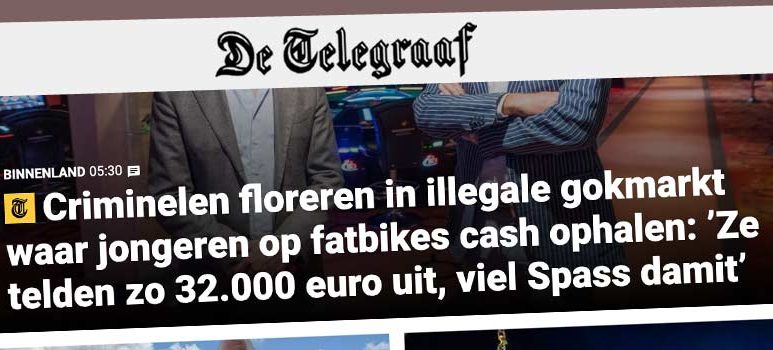 criminelen gokmarkt