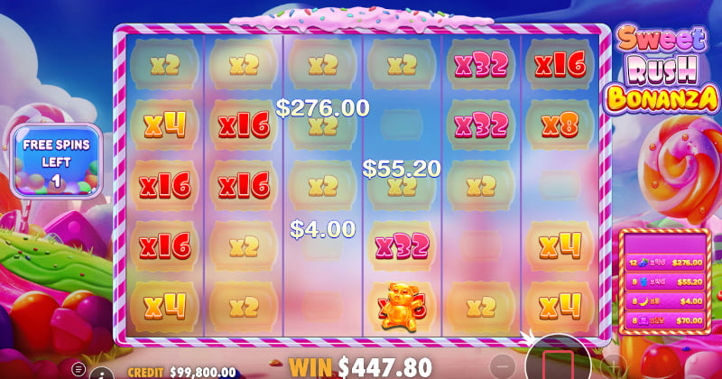 free-spins-srb Gratis spins Sweet Rush Bonanza