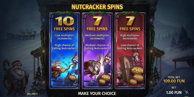 Selecteer je bonus