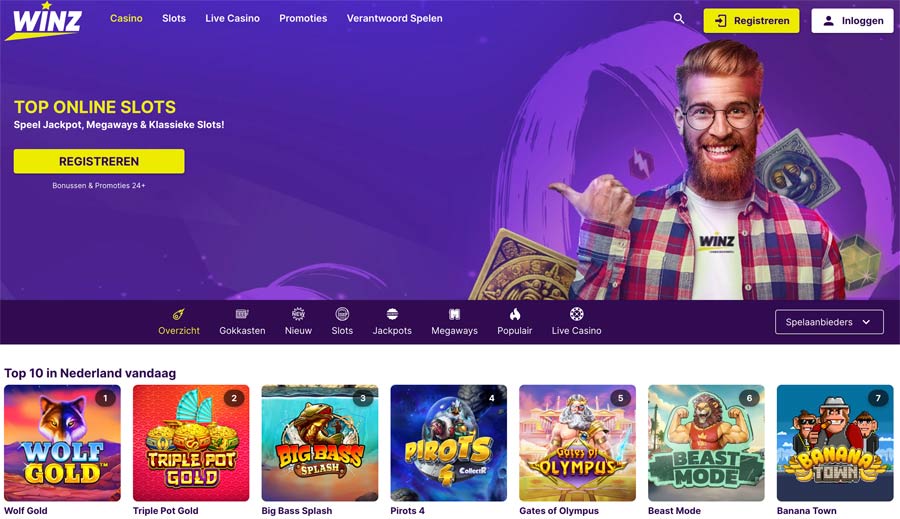 winz casino nederland