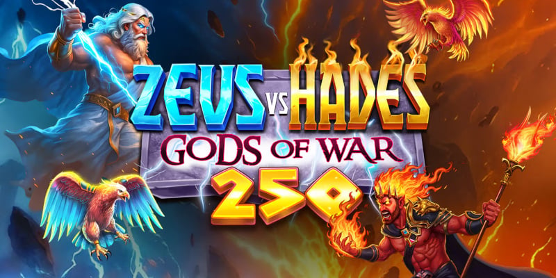Zeus vs Hades Gods of War 250 top