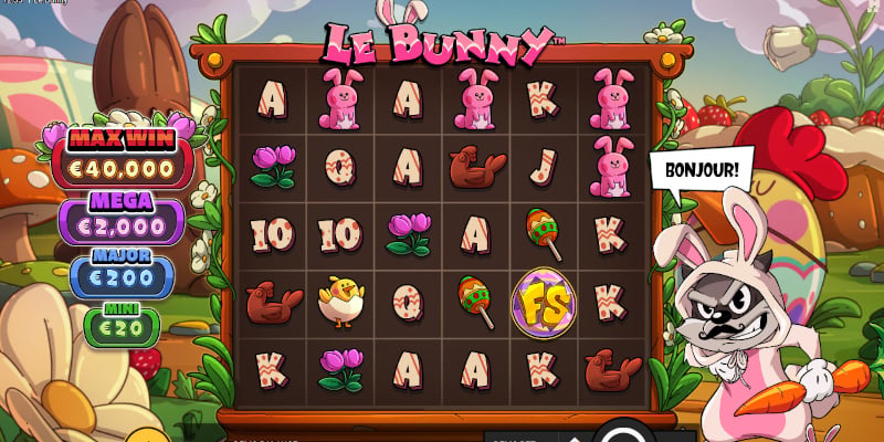 Le Bunny achtergrond