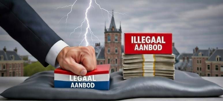 legale aanbod onder druk door regels
