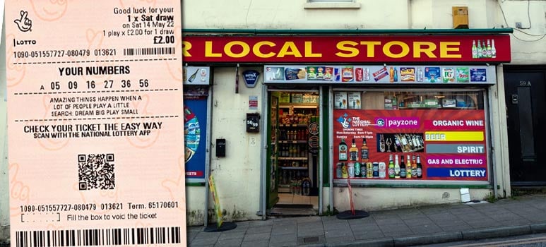 lottery store