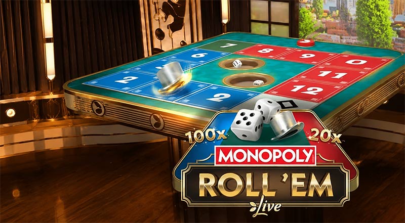 live casino monopoly roll'em