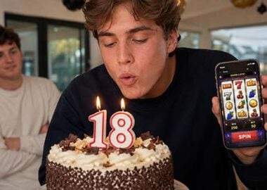18 jarigen gokken op verjaardag