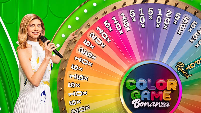 color game bonanza wheel