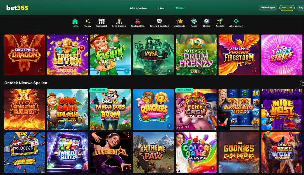 bet365 casino nederland