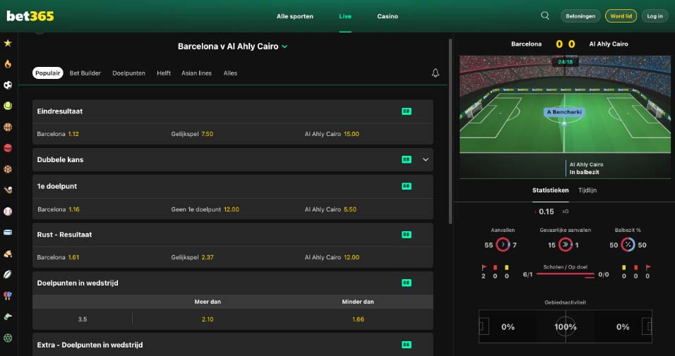 bet365 wedden