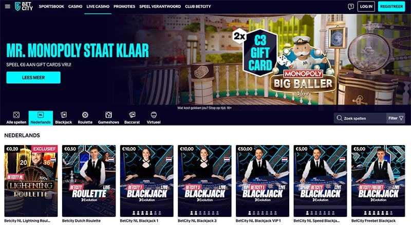 betcity live casino
