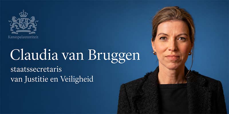 Claudia van Bruggen is staatssecretaris van Justitie en Veiligheid