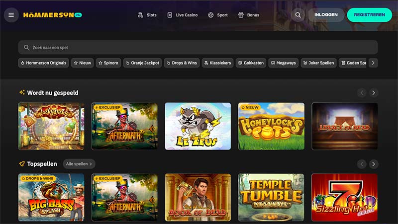 hommerson online casino