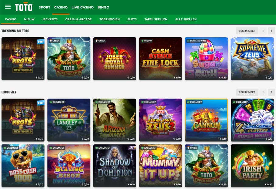toto casino website nederland