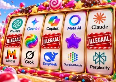 ai-tools tonen illegale casino's in zoekresultaten