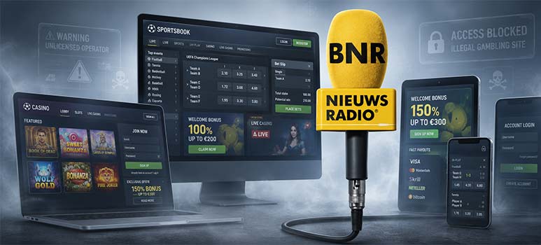 bnr onderzoek illegale goksites