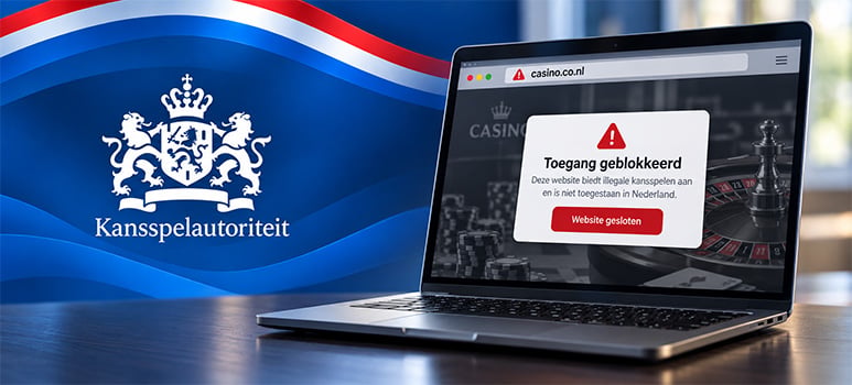 Kansspelautoriteit pakt gekloonde casino-websites met co.nl-domeinen aan